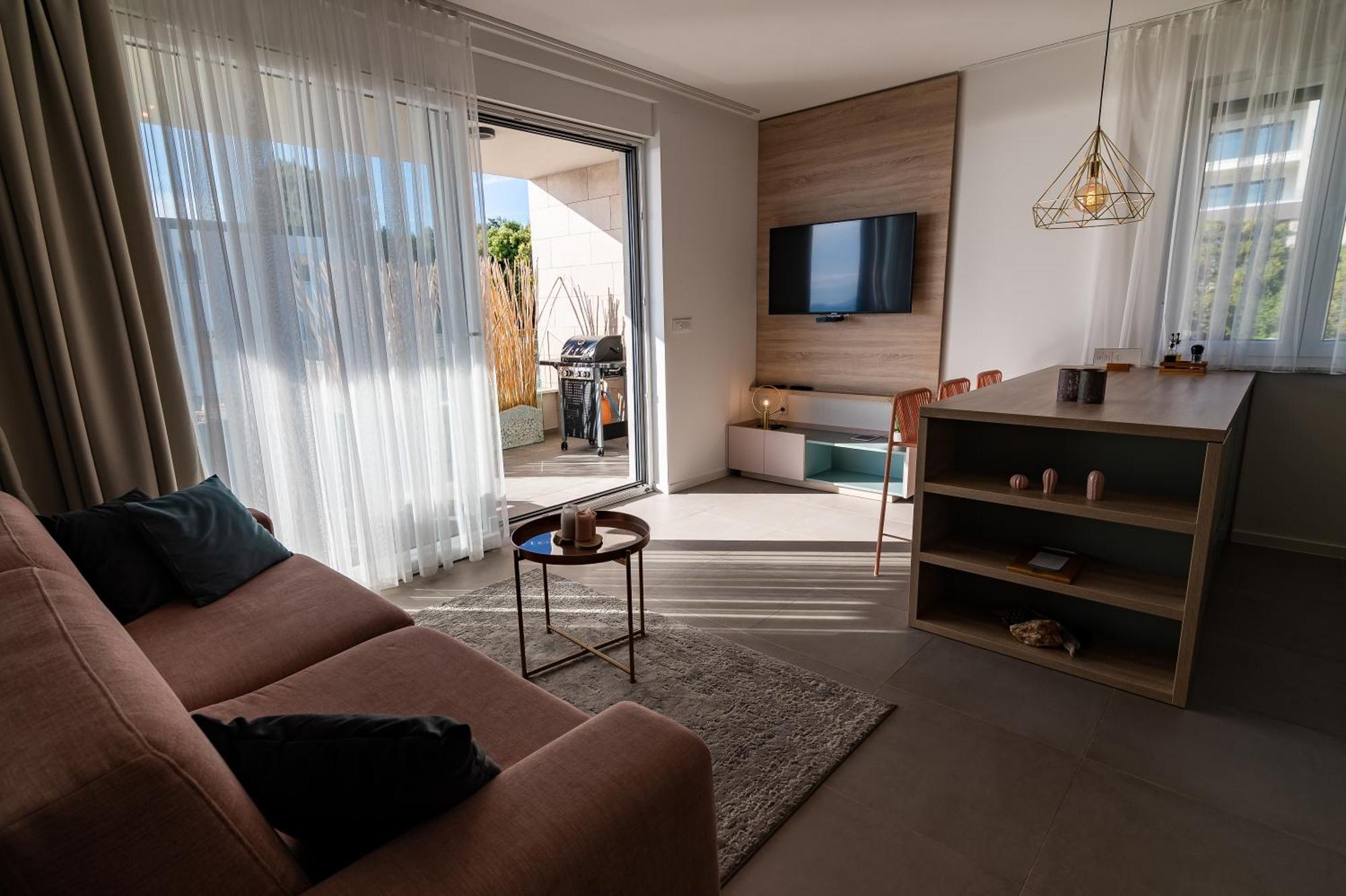 Villa Natura Luxury Apartments Mandre Quarto foto